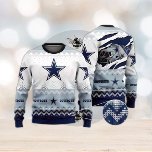 Dallas Cowboys Dream In Heart Dallas Cowboys Ugly Christmas Sweater