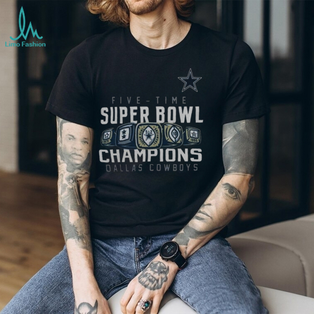 Champions super bowl five time Dallas Cowboys shirt, hoodie