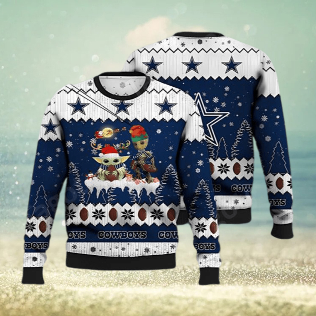 Dallas Cowboys Ugly Christmas Sweater -  Worldwide Shipping