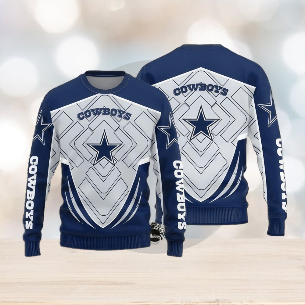 Dallas Cowboys National Football League Blue Dallas Cowboys 3D Hoodie All  Over Print - T-shirts Low Price