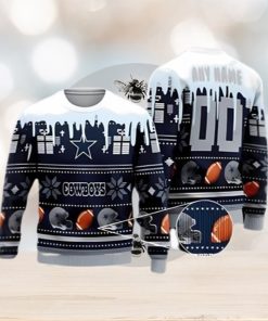 Dallas Cowboys NFL Santa Claus Custom Ugly Christmas Sweater