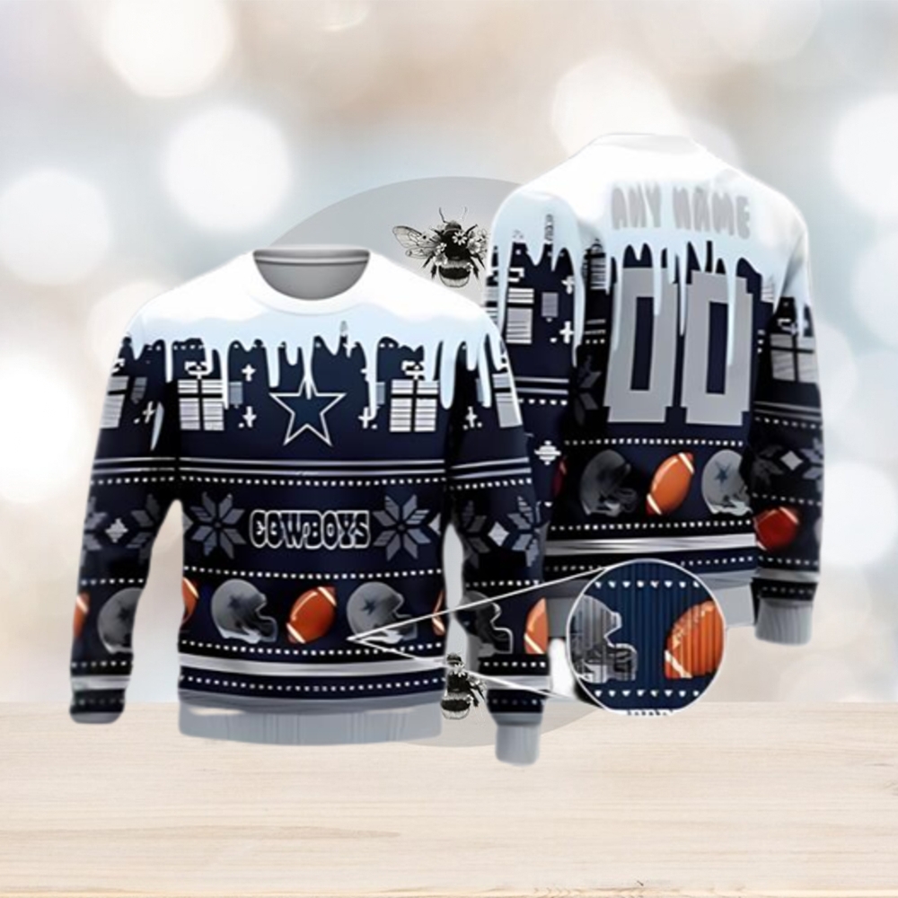 Dallas Cowboys Ugly Sweater Sweatshirt, NFL Cowboys Christmas Ugly