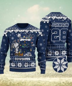 Dallas Cowboys Santa Claus Custom Dallas Cowboys Ugly Christmas