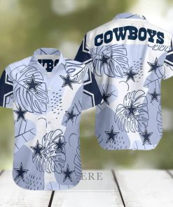 Dark Blue Dallas Cowboys Hawaiian Shirt