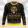 Simplee Fireball Whiskey Christmas Gift Sweater All Over Print 3D Sweater