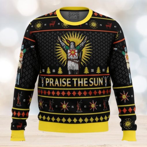 Dark Souls Praise The Sun Ugly Christmas Sweater 3D Gift Christmas Funny