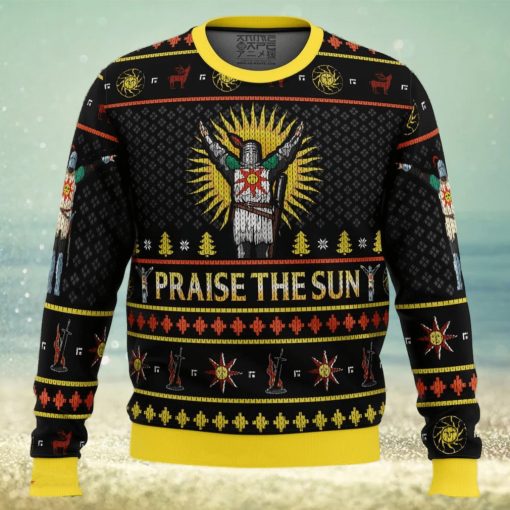 Dark Souls Praise The Sun Ugly Christmas Sweater 3D Gift Christmas Funny