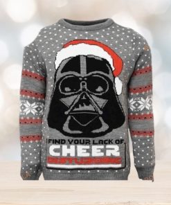 Darth Vader Find Your Lack Of Cheer Disturbing Star Wars Christmas Ugly Sweater