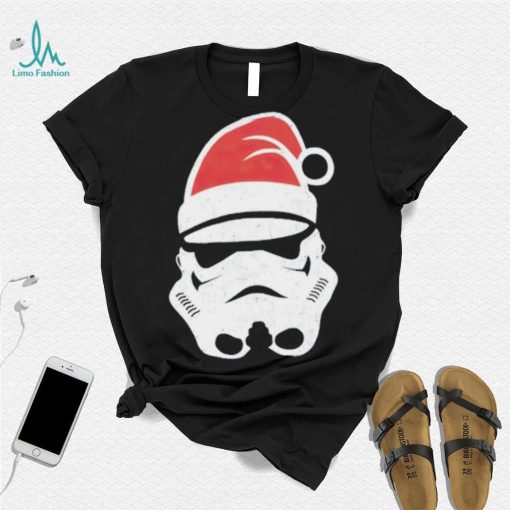 Darth Vader Head Santa hat Star Wars Christmas shirt