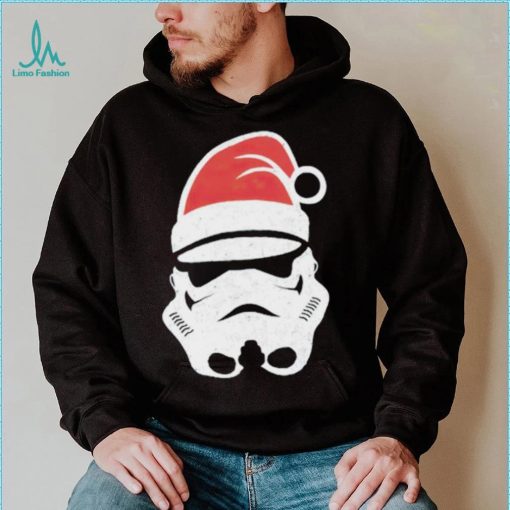 Darth Vader Head Santa hat Star Wars Christmas shirt