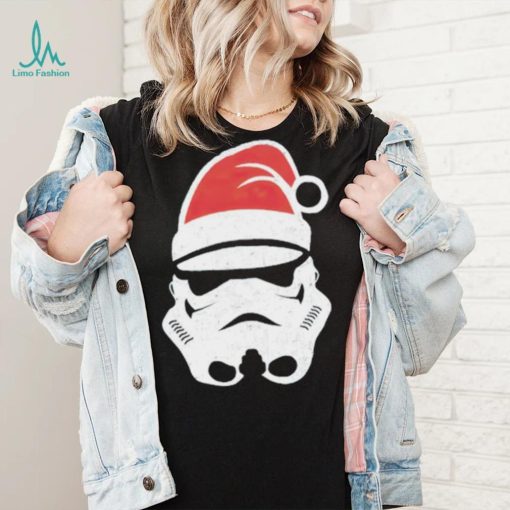 Darth Vader Head Santa hat Star Wars Christmas shirt