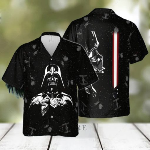Darth Vader Star Wars Hawaiian 3D Shirt Style 4 For Men And Women Gift Short Sleeve Beach Shirt