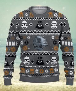 Darth Vader Stormtrooper Ugly Sweater Christmas