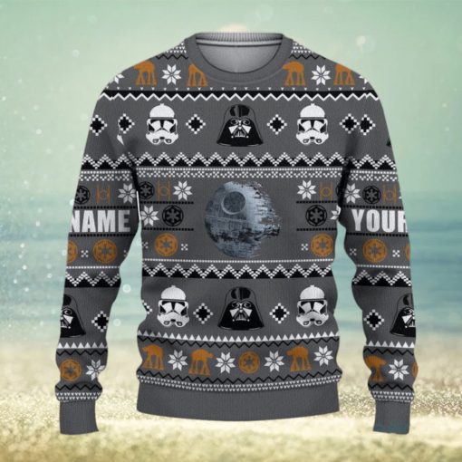 Darth Vader Stormtrooper Ugly Sweater Christmas