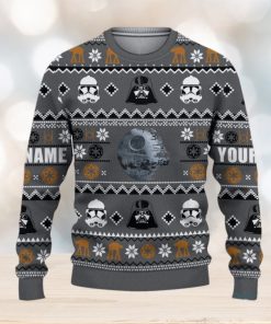 Darth Vader Stormtrooper Ugly Sweater Christmas