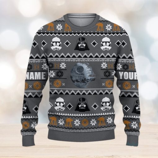 Darth Vader Stormtrooper Ugly Sweater Christmas