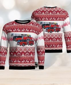 Dartmouth, Massachusetts, Dartmouth Fire District #1 Aop Ugly Sweater 3D Gift For Men And Women