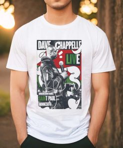 Dave Chappelle Sep 23 2023 Xcel Energy Center Saint Paul Minnesota Poster New shirt