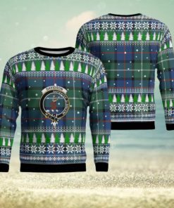 Davidson of Tulloch Crest Tartan Christmas Ugly Sweater 3D Gift For Men And Women