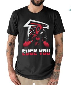 Deadpool Atlanta Falcons Fuck You Love You Shirt