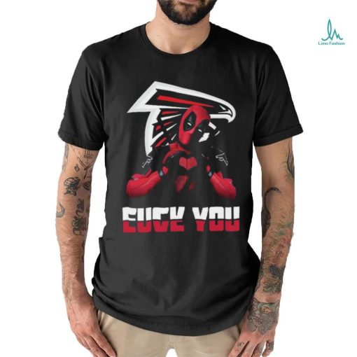 Deadpool Atlanta Falcons Fuck You Love You Shirt