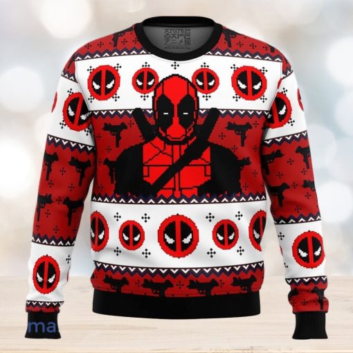 Deadpool Guy Ugly Christmas Sweater 3D Gift Christmas Funny