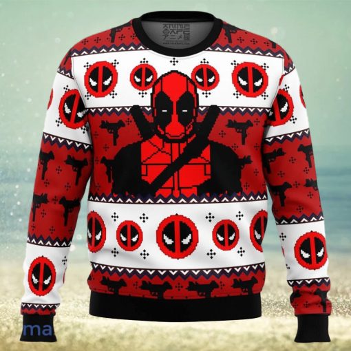 Deadpool Guy Ugly Christmas Sweater 3D Gift Christmas Funny