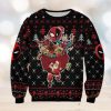 Snooby Red Brown Funny Ideas Ugly Christmas Sweater Gift Thanksgiving