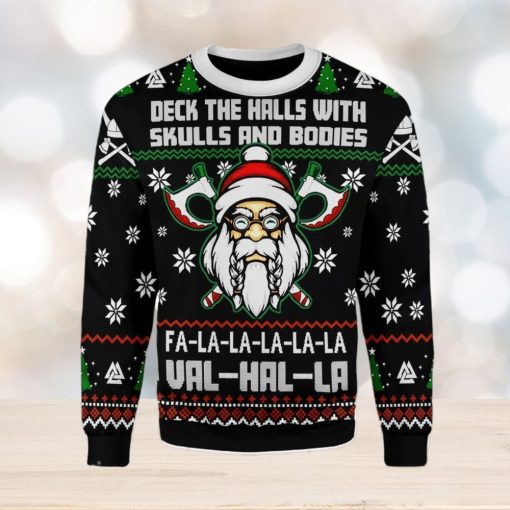 Deck The Halls Ugly Christmas Sweater Xmas Gift Men And Women Christmas Sweater