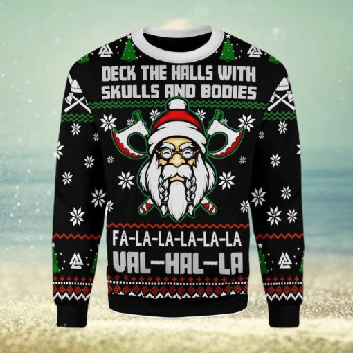 Deck The Halls Ugly Christmas Sweater Xmas Gift Men And Women Christmas Sweater