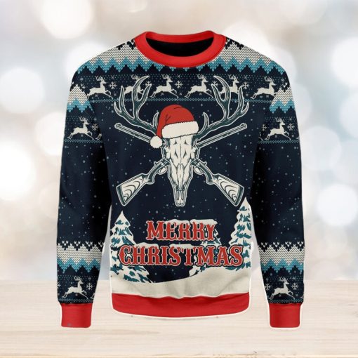 Deer Hunting Ugly Christmas Sweater Xmas Gift Men And Women Christmas Sweater