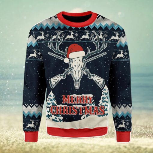 Deer Hunting Ugly Christmas Sweater Xmas Gift Men And Women Christmas Sweater