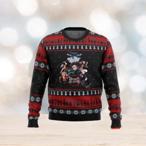 Demon Slayer Poster Ugly Christmas Sweaters