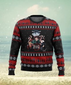 Demon Slayer Poster Ugly Christmas Sweaters