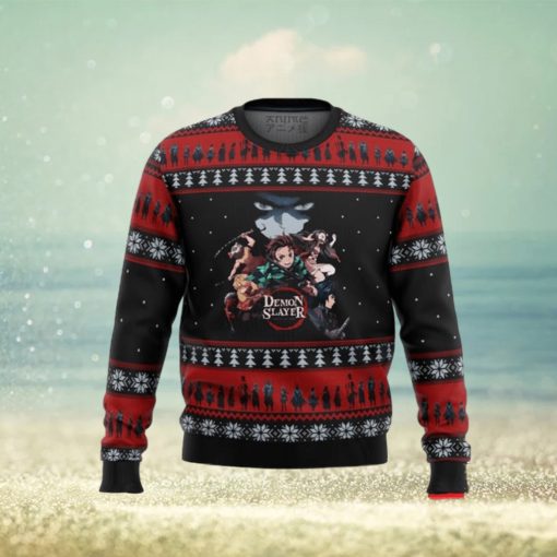 Demon Slayer Poster Ugly Christmas Sweaters