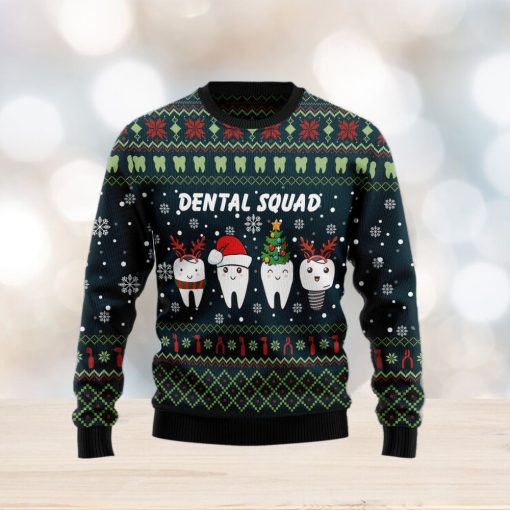 Dental Squad Ugly Christmas Sweater Gift Men Women