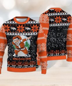 Denver Broncos Christmas Santa Claus Ugly Sweater For Men Women