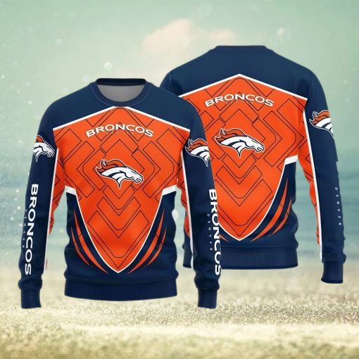 Denver Broncos Ugly Christmas Sweater For Fans