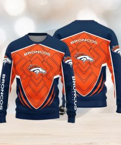 Denver Broncos Ugly Christmas Sweater For Fans - Limotees