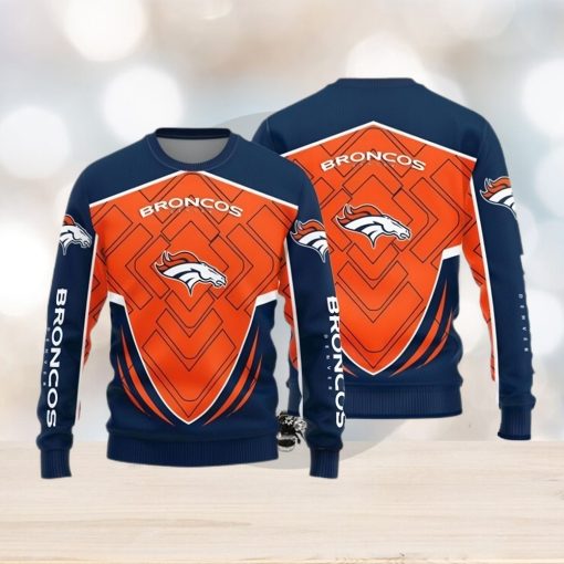 Denver Broncos Ugly Christmas Sweater For Fans