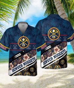 Denver Nuggets Tree Hawaii Pattern Cute Tropical Hawaiian Shirt For Men And Women Gift Beach