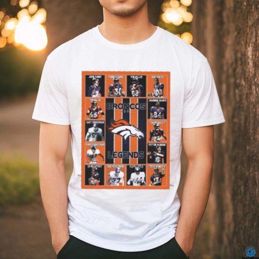 Denver broncos legends John Elway Von Miller Tom Shannon Sharpe shirt