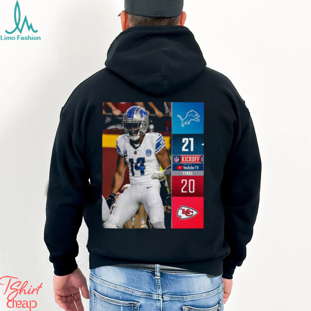 One Week Detroit Lions vs Kc Chiefs 2023 NFL Kickoff Shirt, hoodie,  sweater, long sleeve and tank top