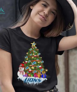 Detroit Lions Merry Christmas To All And To Lions A Good Season NFL  Football Sports T Shirt - Freedomdesign