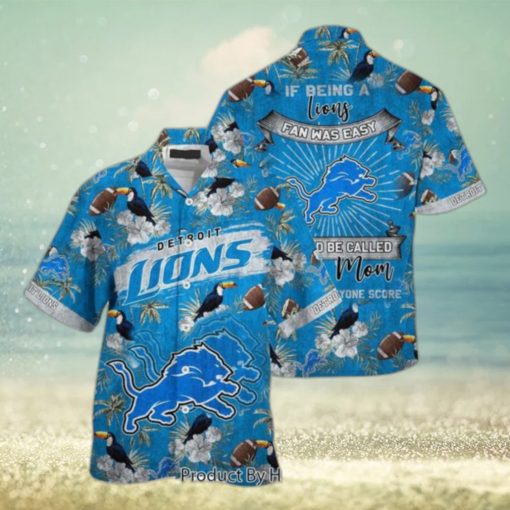 Detroit Lions NFL Hawaiian Shirt Being A Redskins Beach Shirt This For Summer Mom Lets Everyone Score