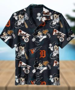 Detroit Tigers Mickey Mouse Hawaiian Shirt Gift For Disney Lovers