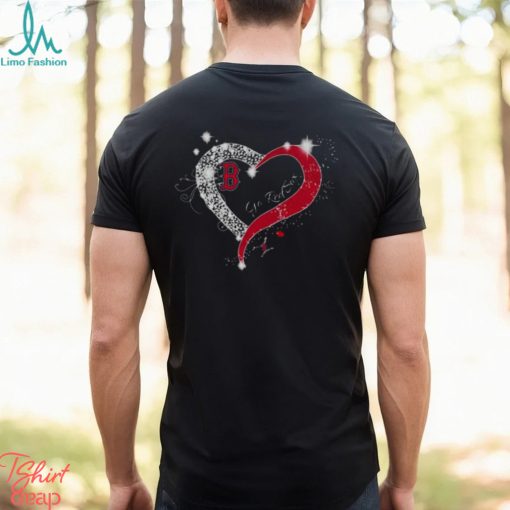Diamond Heart Boston Red Sox Go Red Sox 2023 shirt
