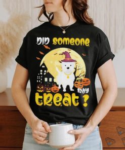 Did Someone Say Treat Moon Pumpkin Westie Halloween shirt