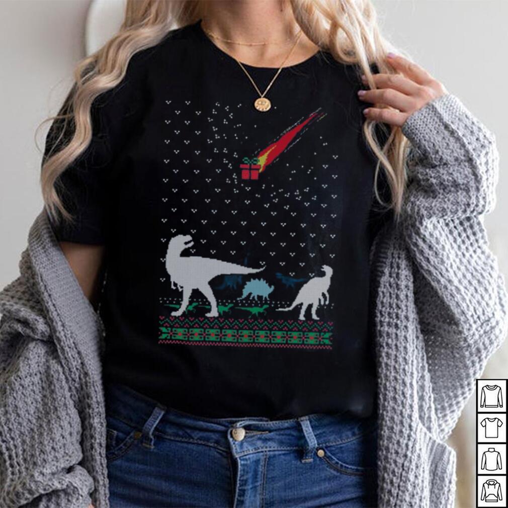 Dinosaur Extinction T Rex Christmas T Shirt Dinosaur Extinction T Rex Christmas T Shirt
