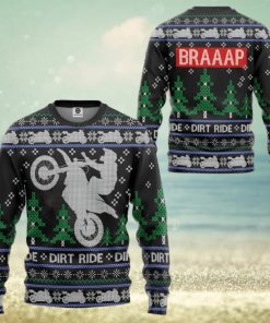 Dirt Ride Braaap Ugly Sweater For Christmas